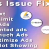 2 We will fix Ads issue Like Adsense Ads Limit or Ads txt (6)