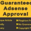 We Will Get Guaranteed Adsense Approval On Your Site (1)