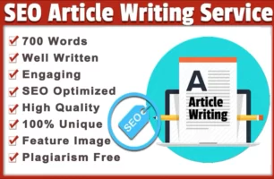 We Will Write 30 Unique 700-Words SEO Articles On Any Topic