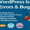 We will fix wordpress website issues, errors and bugs (2)