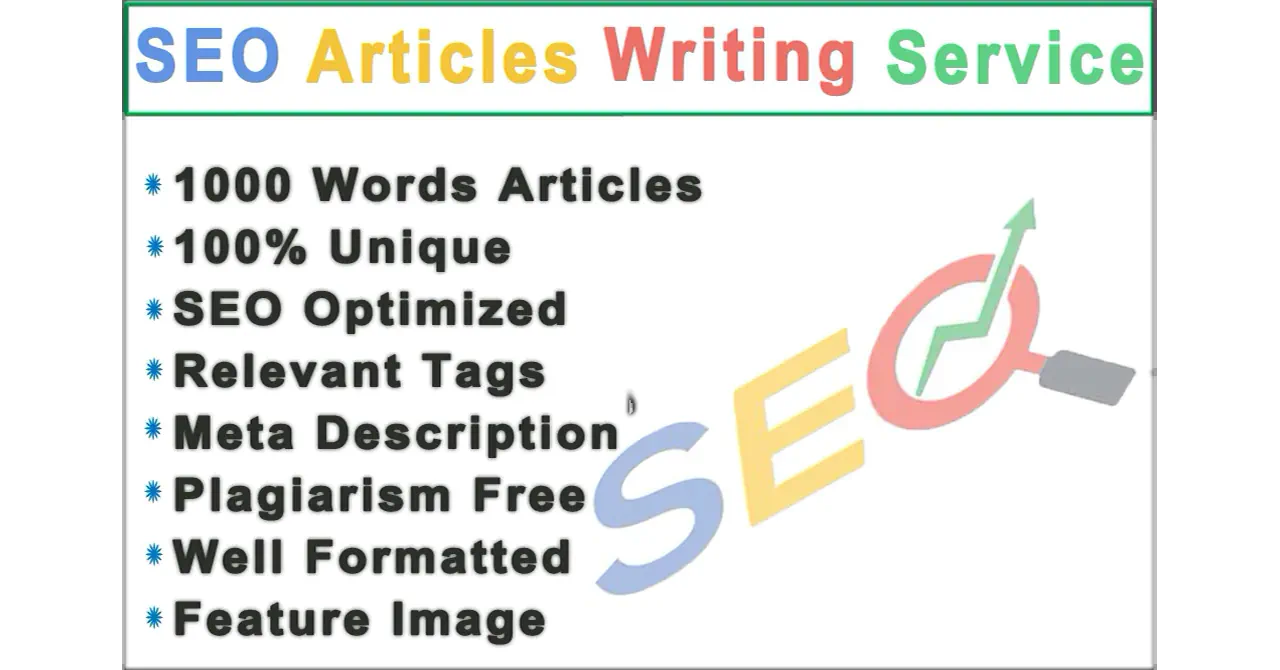 We Will Write 30 Unique 1000-Words SEO Articles On Any Topic