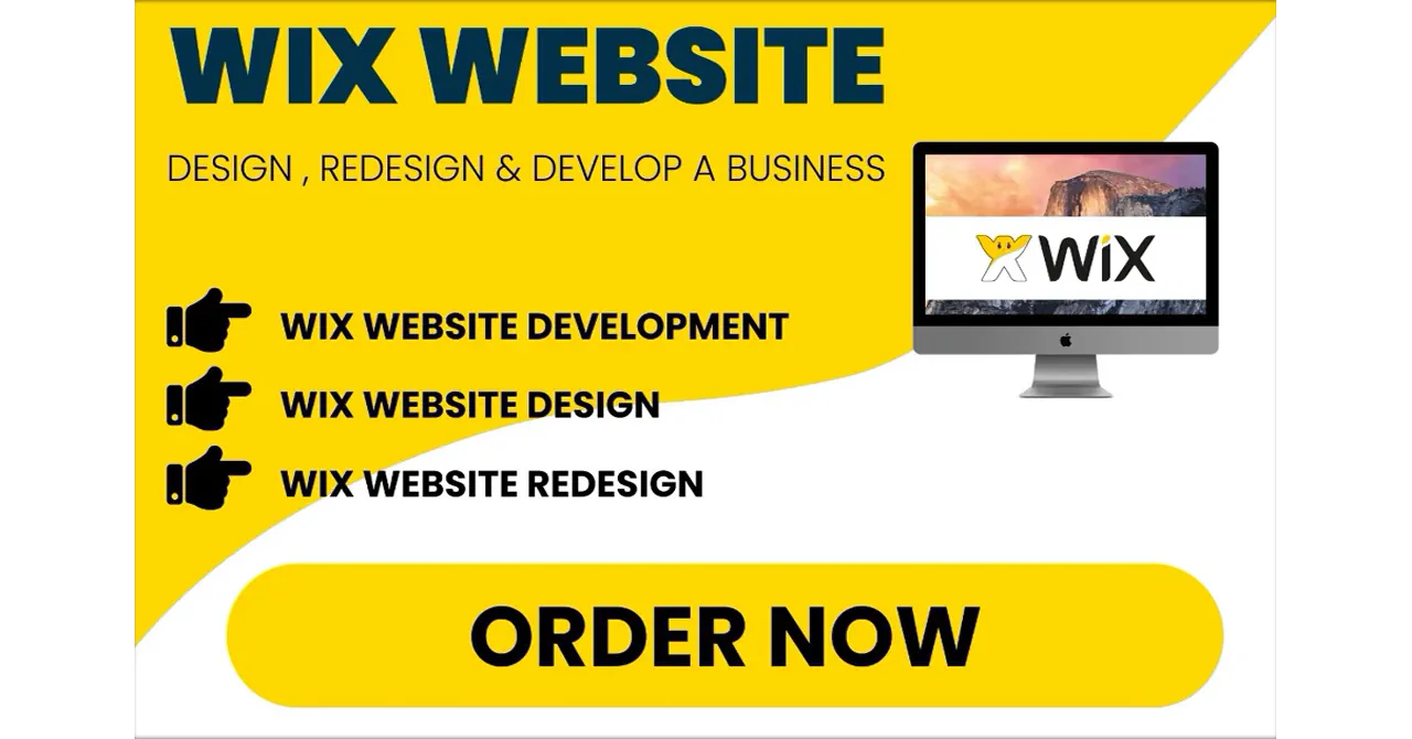 We Will Design Blog, Business or Ecommerce Wix Website