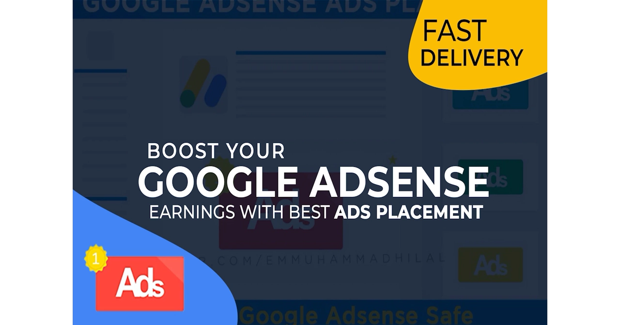 We Will Place Optimized Adsense Ads On Your Website